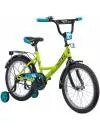 Велосипед детский NOVATRACK Vector 18 (салатовый/голубой, 2019) фото 2